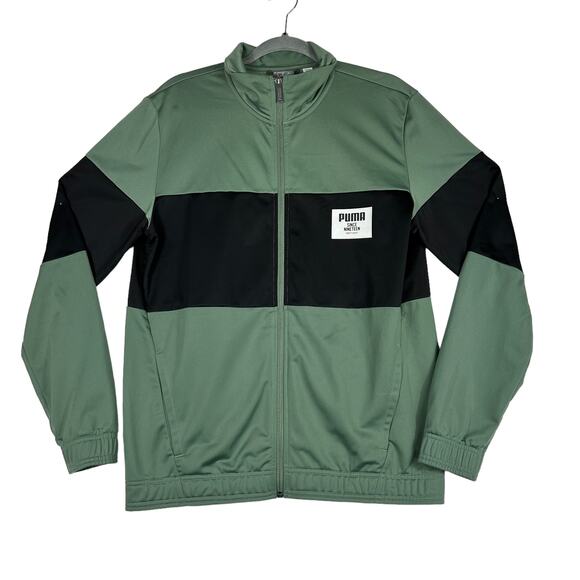 Puma Full Zip Lightweight Jacket Size Medium - Picture 1 of 4